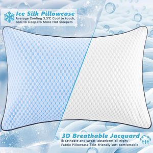 <span class=keywords><strong>Oreiller</strong></span> 40X80 CM Mousse à Mémoire Cou Ergonomique Côté Dormeur Refroidissement <span class=keywords><strong>Oreiller</strong></span> de Sommeil pour les Personnes Allergiques - Product Image 2