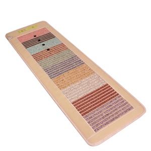 Groothandel Regenboog Chakra Kristal Stenen Helende Mat Far Infrarood Verwarming <span class=keywords><strong>Massage</strong></span> Pad Pemf Foton Amethist Matras Voor Lichaam - Product Image 5