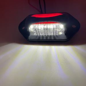 Sistemas de Iluminación Automotriz, Luz de Matrícula Bicolor para Automóviles, Luz Lateral de 8 LED para Camiones, Luz Trasera para Autobuses y Remolques - Product Image 4