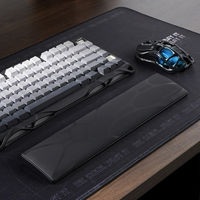 Repose-poignets pour clavier GravaStar 75%, support ergonomique en mousse, base antidérapante en caoutchouc pour clavier de jeu 75%