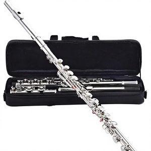 <span class=keywords><strong>Flauta</strong></span> Alto ALEX Original de 16 Llaves AFL-100N AFL-100S, Diseño de Orificios Cerrados, Llaves Plateadas, Tono C, Acabado Pulido, Llave EB - Product Image 3