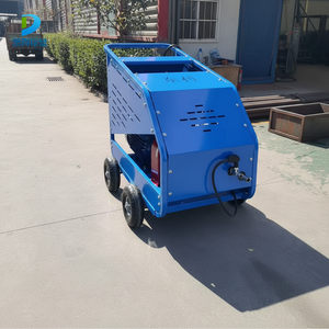 Nouvelle pompe à jet d'<span class=keywords><strong>eau</strong></span> électrique 35Mpa, nettoyeur haute pression industriel mobile robuste sur roues pour le nettoyage des sols - Product Image 1