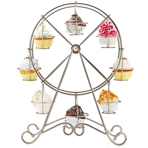 Bánh Cupcake Ferris Wheel Hiển Thị Bánh Đứng Trang Trí Tiệc Sinh Nhật Tiệc Cưới - Product Image 2