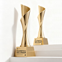 Nouveau Trophée 2025 Personnalisé Haut de Gamme Créatif pour l'Honneur d'Entreprise, Récompense Employé Exceptionnel, en Résine avec Impression UV et Design Breveté