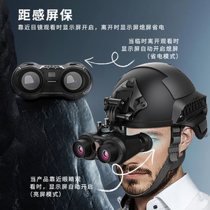 Seacat Head Mounted Binocular Night Vision Device 25mm Infrared Digital With Video Recording For Outdoor Use - Product Image 1