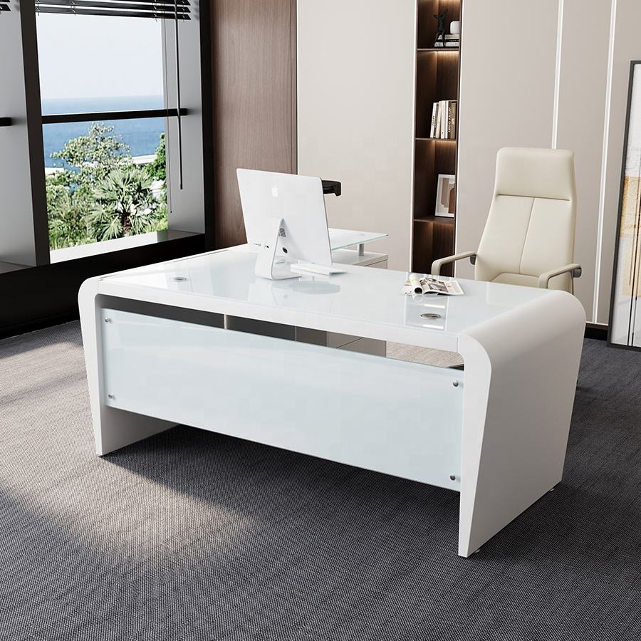 Low Price Glass Executive Table Tempered Glass \u0026 L-Shape Design |  Alibaba.com, image size:900x900