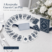 Jeu de cartes à jouer personnalisées de haute qualité, vente en gros, cadeau pour événements professionnels, design imprimé sur mesure avec boîte, personnalisé de qualité supérieure