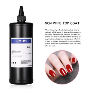 JOUS Velvet <span class=keywords><strong>Matte</strong></span> No Wipe <span class=keywords><strong>Top</strong></span> <span class=keywords><strong>Coat</strong></span> voor Waterverf & Nagelkunst Premium Zijdezachte Afwerking met Uitstekende Vlek- & Slijtvastheid - Product Image 5