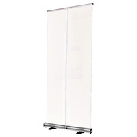 Support de bannière enroulable économique personnalisé 78x200cm, cadre d'affichage portable pour exposition intérieure, logo personnalisé, vente en gros