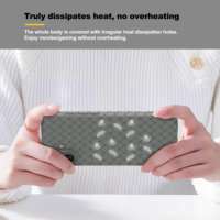Étui de protection souple en TPU respirant et dissipateur de chaleur, design personnalisé, pour 11-16 Pro Max avec couverture arrière intégrale
