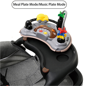 Xách tay fodalbe xe đẩy em bé pushchair trẻ sơ sinh pram với reversable Seat & Removable âm nhạc thực phẩm Tay & đồ chơi Bar & lưu trữ lớn - Product Image 4