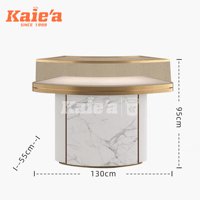 Set Meja Pajang Jam Tangan Mewah Cocok untuk Toko Perhiasan dan Jam Tangan, Meja Konter, Jendela, dan Lemari Pajang Barang Berharga
