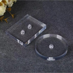 Feuilles d'acrylique transparentes sur mesure, résistantes aux UV, pour panneaux d'affichage, découpe laser, épaisseur personnalisée. - Product Image 1