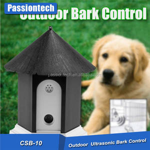 Dispositif <span class=keywords><strong>anti</strong></span>-<span class=keywords><strong>aboiement</strong></span>, boîte d'<span class=keywords><strong>aboiement</strong></span> extérieure pour chien, dispositif répulsif extérieur pour chien avec contrôle de niveau ultrasonique réglable - Product Image 2