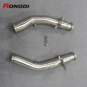 Downpipe de performance RD pour Mercedes-Benz AMG C43 / E43 / E400 W205 M276 2017+ 3.0T en acier inoxydable – Amélioration du downpipe - Product Image 2