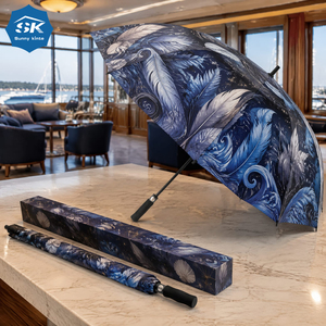 <b>Large</b> Golf <b>Umbrella</b> Factory Direct Supply Custom Printed Golf <b>Umbrella</b> Automatic Open Wind Resistant Rain <b>Umbrella</b> - Product Image 4