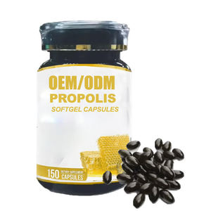 פרטי תווית תוספי דבורה פרופוליס רך 500 מ ג 1000 מ "ג פרופוליס softgel - Product Image 1