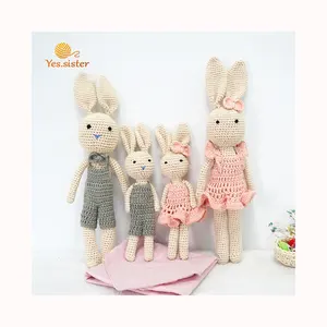 Wholesale Knitting Handmade Crochet Bunny Toy