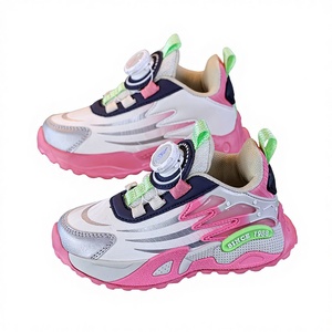 <span class=keywords><strong>Zapatillas</strong></span> de Tobillo para Niñas, Otoño Invierno 2025, Nuevas, de Cuero, <span class=keywords><strong>Impermeables</strong></span>, con Botón Giratorio, Ligeras, con Suela de EVA para Niños - Product Image 2