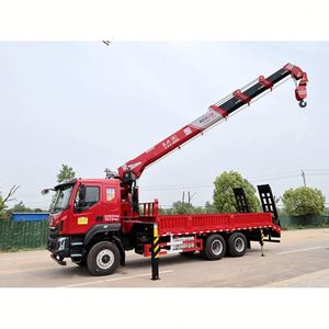 Camion-grue Liuzhou Chenglong H5 6*4 équipé d'une grue à flèche droite Changxing de 12 tonnes avec échelle - Product Image 6