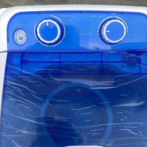 غسالة كهربائية صغيرة محمولة للمنزل بتصميم مناسب للأطفال والنساء والرجال مع مجفف دوار مصنوعة من البلاستيك للتنظيف - Product Image 2