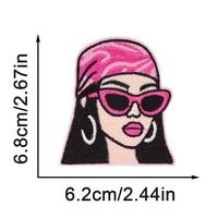 En gros, Patchs brodés à slogan imprimé léopard de qualité supérieure style Western, appliques thermocollantes variées pour casquettes de camionneur, vêtements et DIY