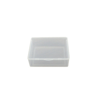 Transparent Plastic Storage Box Rectangle Covered Jewelry Electronics Parts Organizer Small Size Yiwu Origin - Product Image 5