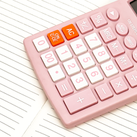Véritable calculatrice solaire à 12 chiffres-avancée, durable pour un usage professionnel et académique, personnalisable, disponible en vrac