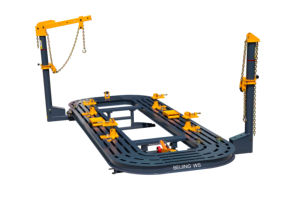 Machine de redressage de châssis automobile à cinq tours pour réparation de carrosserie et de châssis - Product Image 2