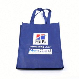 Sac de courses non tissé de qualité supérieure, machine à fabriquer des sacs en boîte 3D non tissés avec logo pour la promotion - Product Image 1