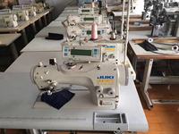 Máquina de Coser Computarizada de Alta Velocidad Juki LZ-2290A-SS-7 Usada, de Una Sola Aguja, con Puntada de Seguridad y Zigzag