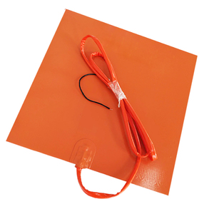Cama Calefactable Flexible de Silicona de 200x200mm, 200W, 220V, 120V, 24V, Personalizada para Impresora 3D con Termistor NTC y Autoadhesiva - Product Image 6