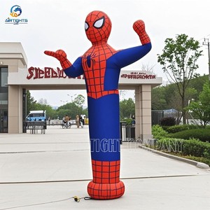 Cartone animato gonfiabile Spiderman air Dancer Balloon Spider-man personaggio agitando la mano - Product Image 1
