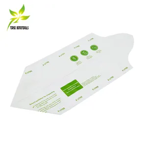 Toptan Compostable çanta kompost biyobozunur ASTM D6400 BPI gıda artıkları Yard atık için sertifikalı