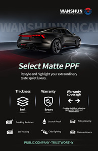 Matte TPU Lớp Phủ Đầy Đủ Cơ Thể Cao Polyurethane Ppf Cuộn Phim Chống Xước Sơn Ô Tô Bảo Vệ Tự Chữa Bệnh Kim Cương - Product Image 2