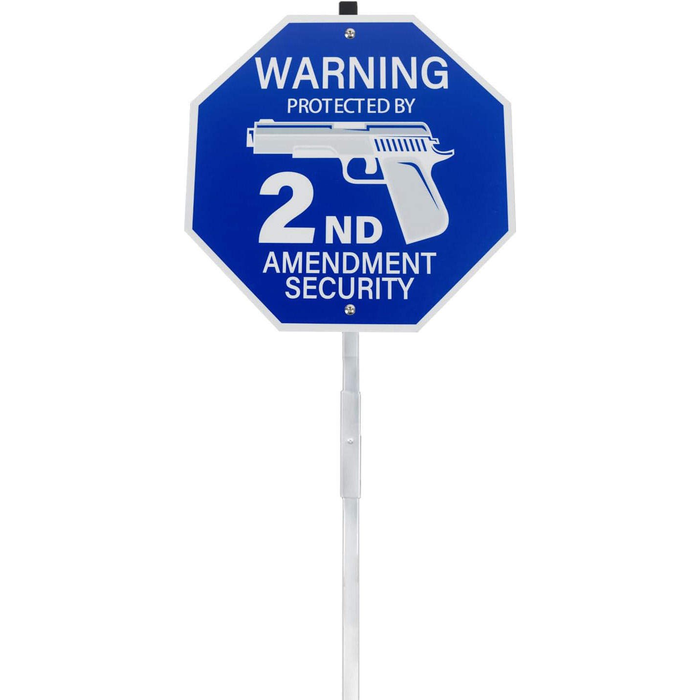 2 Pack No Thru Traffic Signs 12" X18" Traffic Warning Signs Metal Reflective Rust Free Aluminum Uv Protected Waterproof Easy Mounting Outdoor Indoor Use Fade Resistant - View #6
