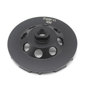 Outils diamantés Bloc de meulage diamanté de 7 pouces Spirale Disque de meulage diamanté pour béton Marbre Disque de meulage pour béton - Product Image 4