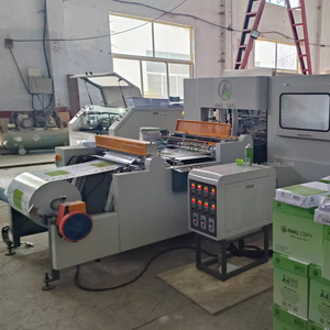 Tự động <span class=keywords><strong>A4</strong></span> giấy dây chuyền sản xuất cắt máy đóng gói bao gồm động cơ bánh răng Schneider PLC cho chế biến giấy ngành công nghiệp - Product Image 1