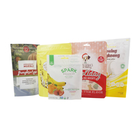 Sachets Doypack Personnalisés en Aluminium Mylar, Étanches, Jetables, avec Fermeture Zip, 7g, 12g, 28g, 3.5g, Qualité Alimentaire pour Aliments pour Animaux et Lait