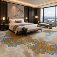 Tapis Axminster pour chambre d'hôtel, tapis de sol pour hôtel 5 étoiles