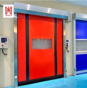 <span class=keywords><strong>Porte</strong></span> à enroulement rapide en PVC moderne, à induction radar, étanche, isolante thermiquement et anti-poussière, surface finie, utilisation 10 ans - Product Image 4