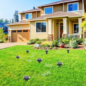 דוחה חפרפרות, נחשים, עופות ועכברים סאייג'ינזק, מופעל על ידי אנרגיה סולארית, לשימוש חיצוני בחווה ובמדשאה - Product Image 4