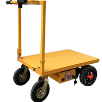 Transpaleta eléctrica de gama alta para mover azulejos, materiales decorativos de carga para ARENA, cemento, transporte, carretilla de mano