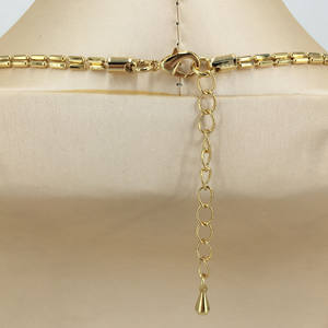 Conjunto <span class=keywords><strong>de</strong></span> Joyería <span class=keywords><strong>de</strong></span> Moda, Cadena <span class=keywords><strong>Cubana</strong></span> Larga, Joyería <span class=keywords><strong>de</strong></span> Lujo para <span class=keywords><strong>Mujer</strong></span> y Hombre, Regalos, Collar, Pulsera, Anillo, Aretes - Product Image 3