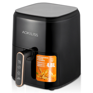ACKILISS ACL-5362 1300W Nuevo Diseño Fácil de Usar <span class=keywords><strong>Freidora</strong></span> de Aire de Alta Calidad con Enchufe VDE Negro Blanco - Product Image 4