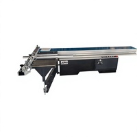 Scie à panneaux circulaire horizontale à table coulissante, moteur 220V/380V 6.6kW, haute précision pour le traitement des poutres en bois