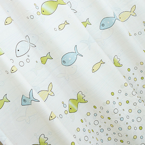 Child <span class=keywords><strong>white</strong></span> flame retardant partition hospital private disposable printed polyester fabric for medical curtain - Product Image 3