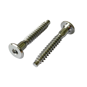 Proveedor de sujetadores Jintai, tornillo de confirmación, cabeza PF, Unidad de enchufe hexagonal, fijación de muebles empotrados, tornillos de conector de madera - Product Image 1