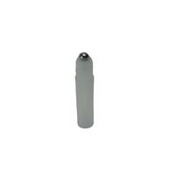 5ml 10m L20ml 30mlmatt Blanc Roller Ball Déodorant Parfum Bouteille En Plastique Huile Essentielle Éponge Rouleau sur Applicateur Bouteille