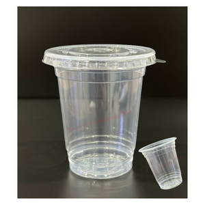 Taza de plástico PP transparente desechable, materiales sostenibles ecológicos, buen precio, bebida de té, uso Quang Quan vietnamita - Product Image 2